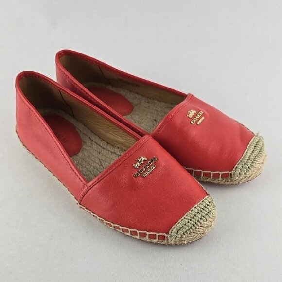 ⭐️Host pick | Coach Red Flats - Picture 2 of 13